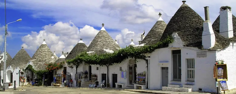Trullo Tarzı Evler - Alberobello