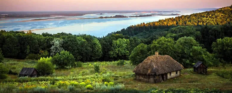 Ukrayna Köyleri ve Dinyeper