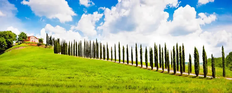 Val d'Orcia Tepeleri - Toskana