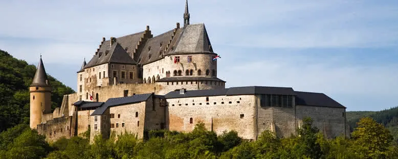 Vianden Şatosu - Lüksemburg