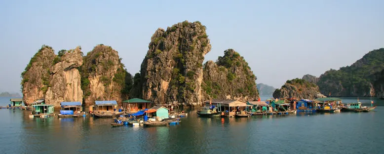 Yüzen Köy - Halong Bay