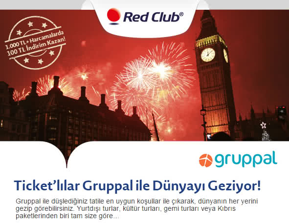 Gruppal Ticket Kampanyası
